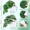 Artificial potted plants Fake Plant in Pot Mini Fake Plants Small Faux Plants for Desk Office Living Room Decor